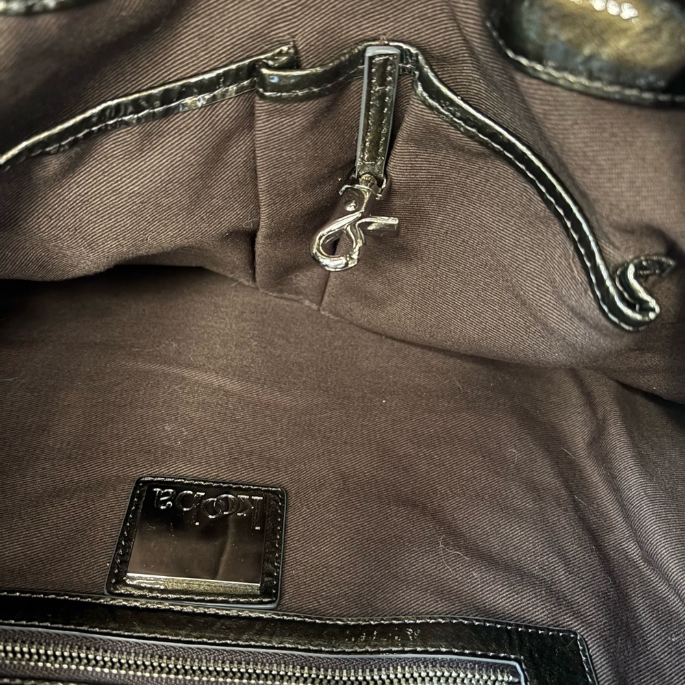 Kooba greenish Patent Leather Shoulder Bag with dust bag - Picture 14 of 16